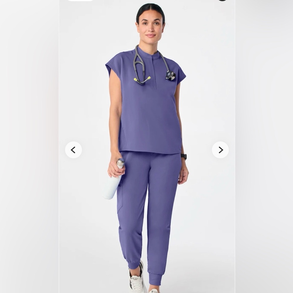 Figs Purple Women's Scrub Jogger Pants